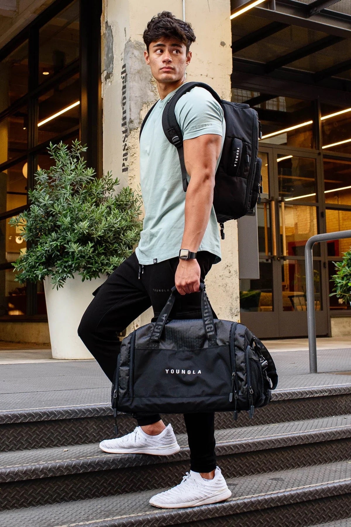 ELITE DUFFLE BAGS - BLACK