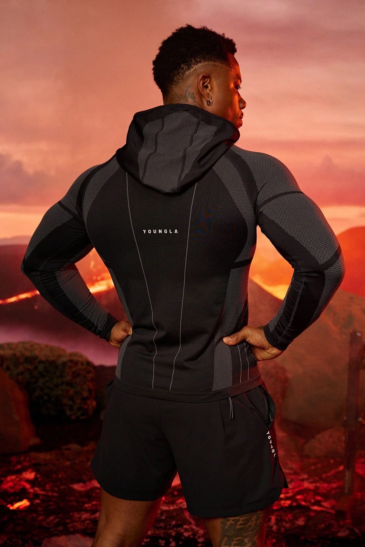 APEX COMPRESSION ZIP-UPS - BLACK