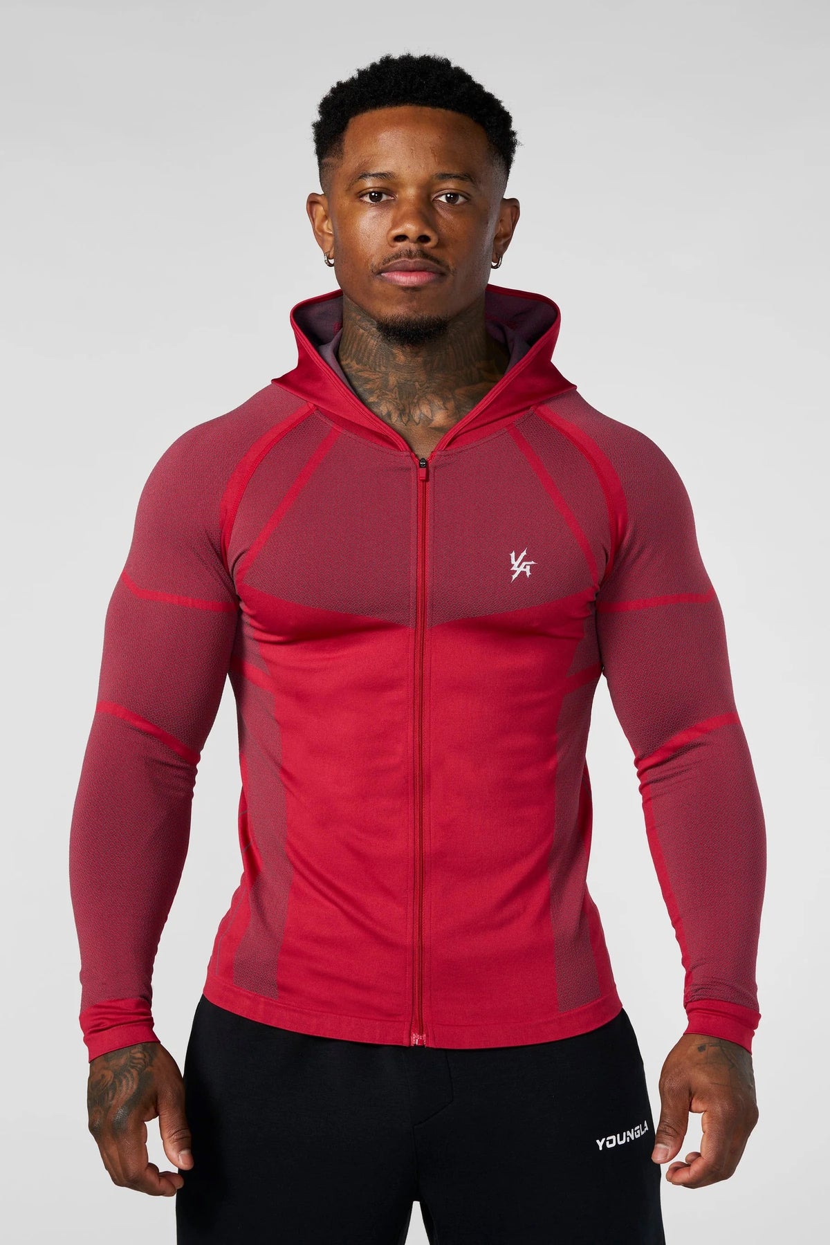 APEX COMPRESSION ZIP-UPS - RED