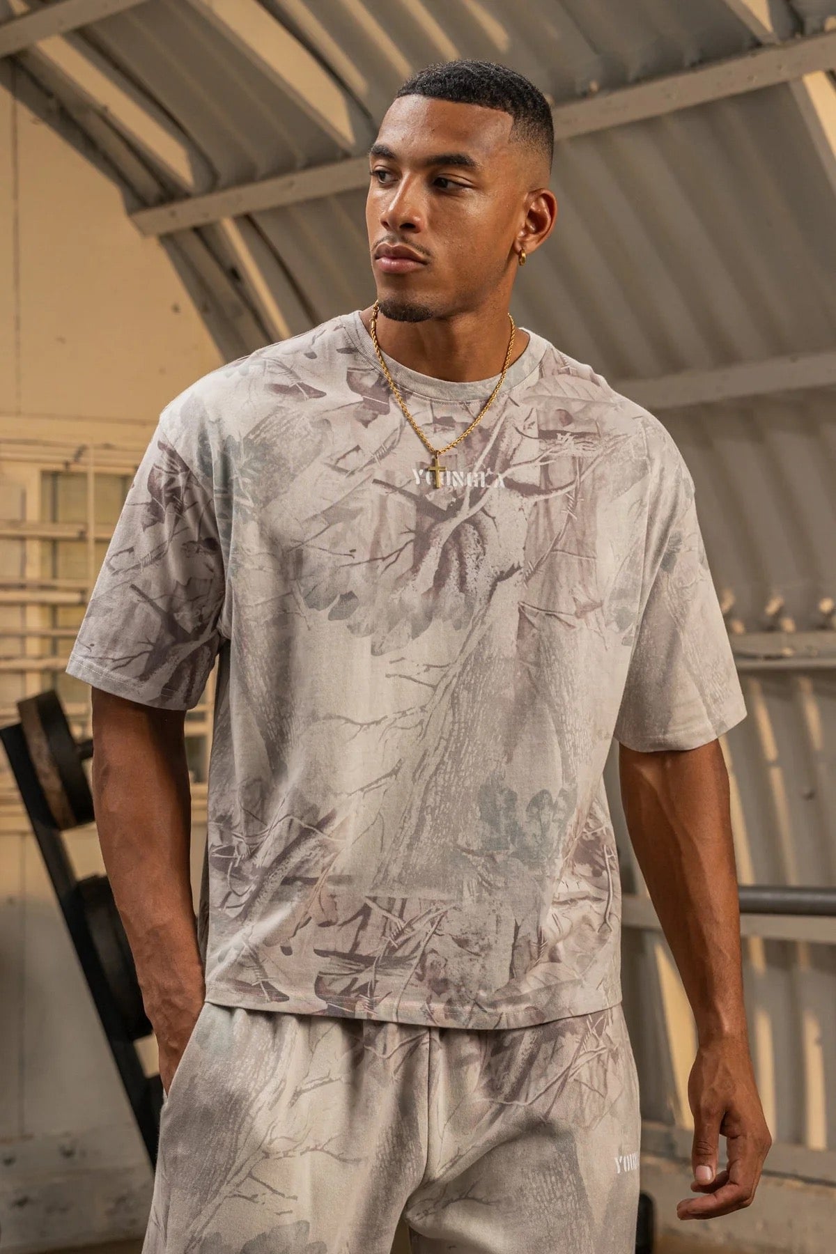 TREE CAMO COLLECTION - TEES DESERT TAN TREE CAMO