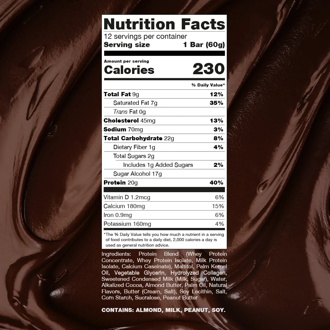 PROTEIN BARS DOUBLE FUDGE BROWNIE