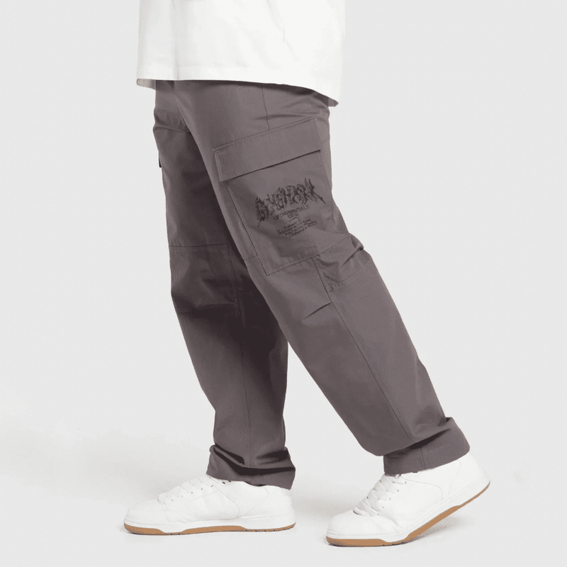 METAL LIFTING CARGO PANTS BRUSHED PURPLE