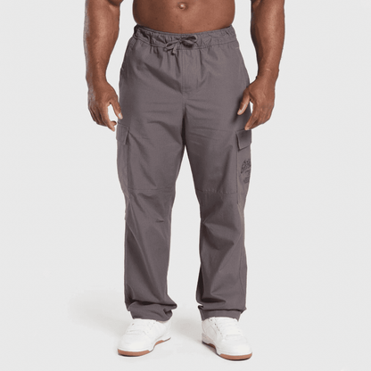 METAL LIFTING CARGO PANTS BRUSHED PURPLE