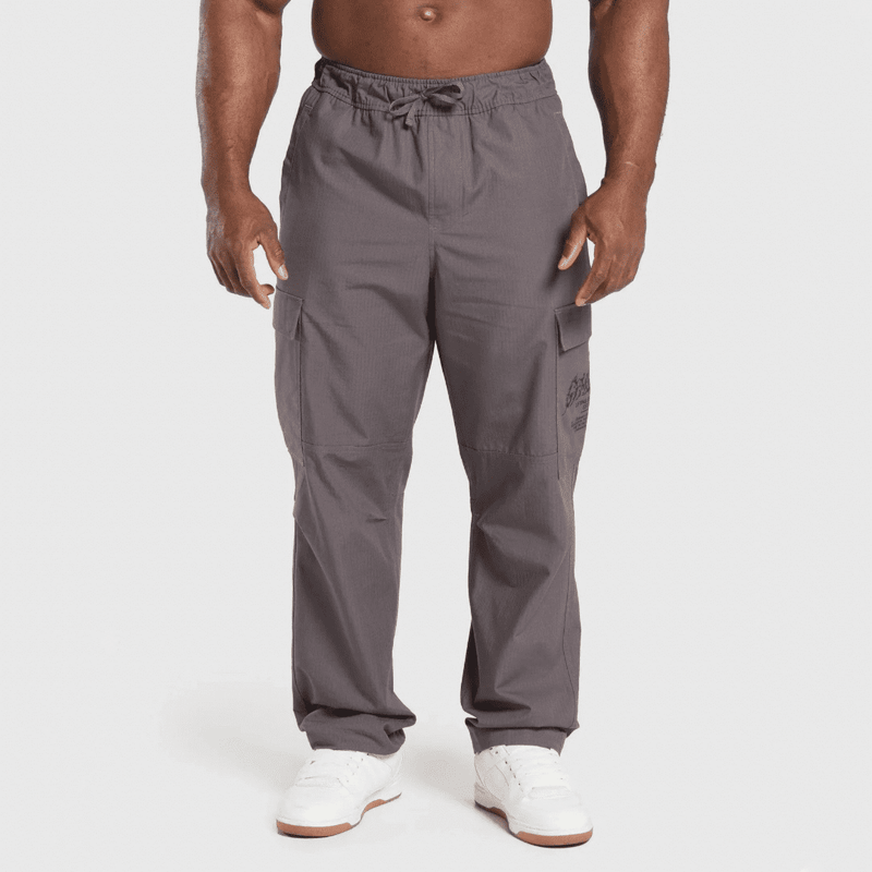 METAL LIFTING CARGO PANTS BRUSHED PURPLE