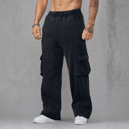 BATMAN ARMORED SWEATS BLACK WASH