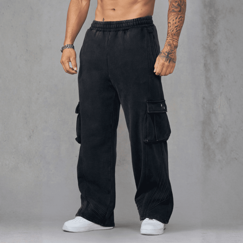 BATMAN ARMORED SWEATS BLACK WASH