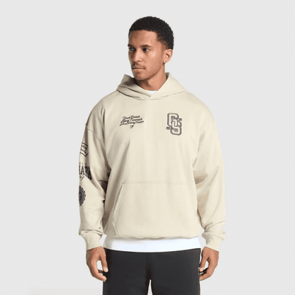 LIFTING ESSENTIALS HOODIE PEBBLE GREY
