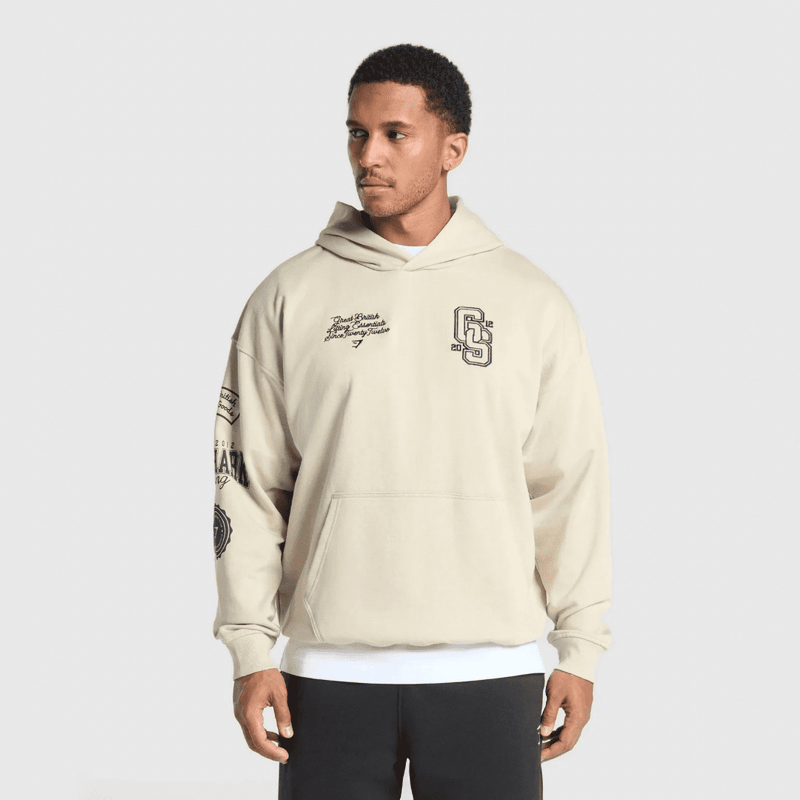 LIFTING ESSENTIALS HOODIE PEBBLE GREY
