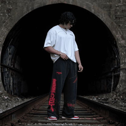 AOT© X YLA BAGGY JOGGERS THE HUNTERS