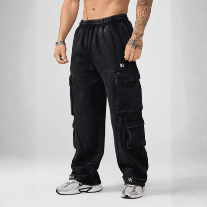 XX STRAP SWEATS BLACK WASH
