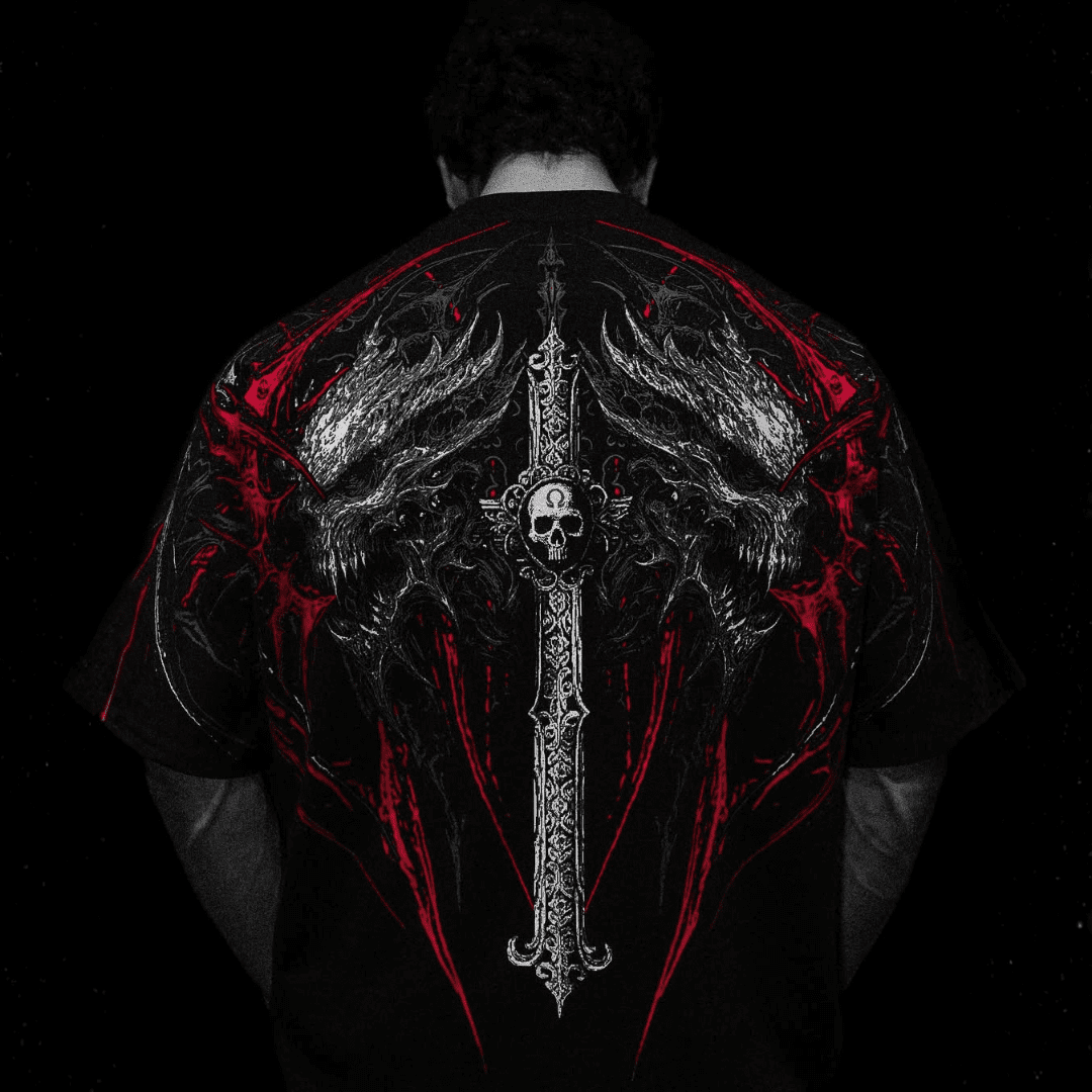 HOLLOW SOULS OVERSIZED T-SHIRT NIGHTMARE