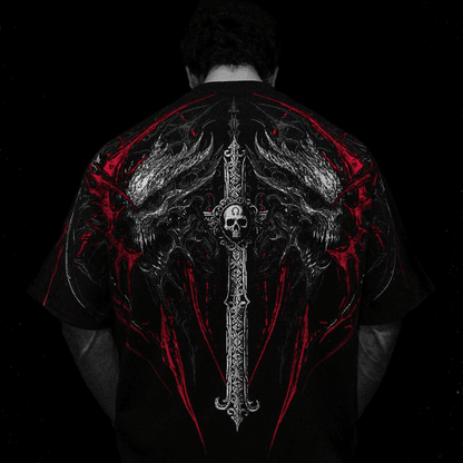HOLLOW SOULS OVERSIZED T-SHIRT NIGHTMARE