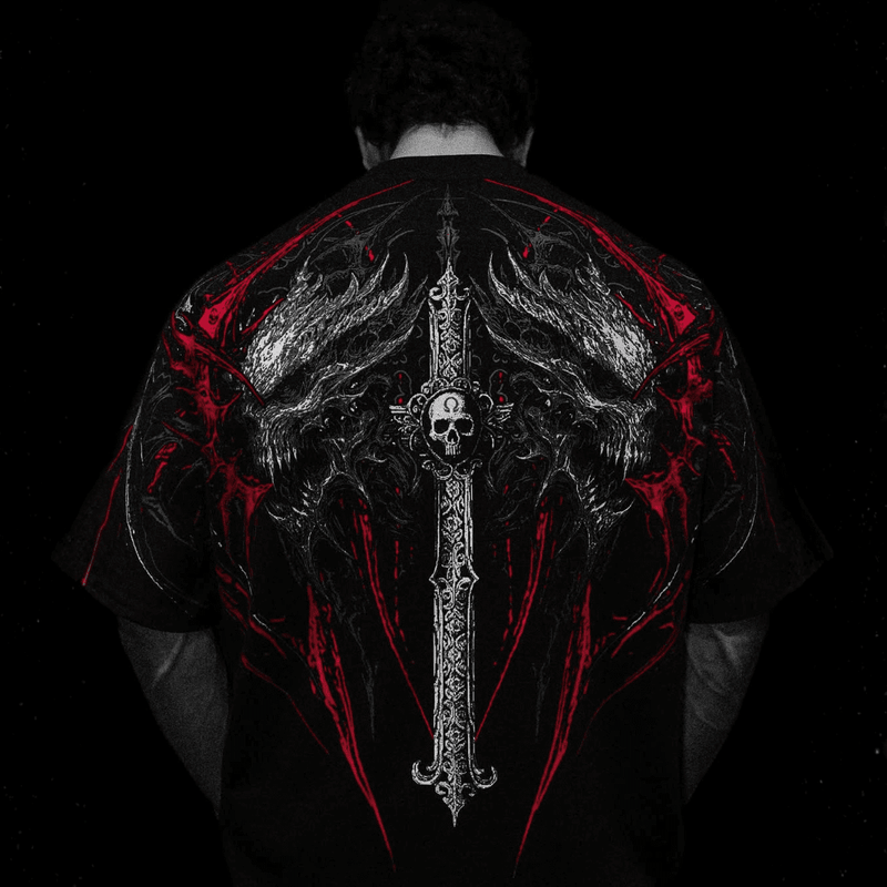 HOLLOW SOULS OVERSIZED T-SHIRT NIGHTMARE