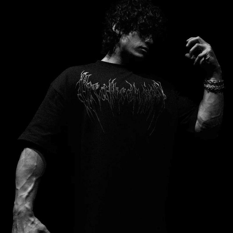 DOOMSLAYER OVERSIZED T-SHIRT GRADIENT
