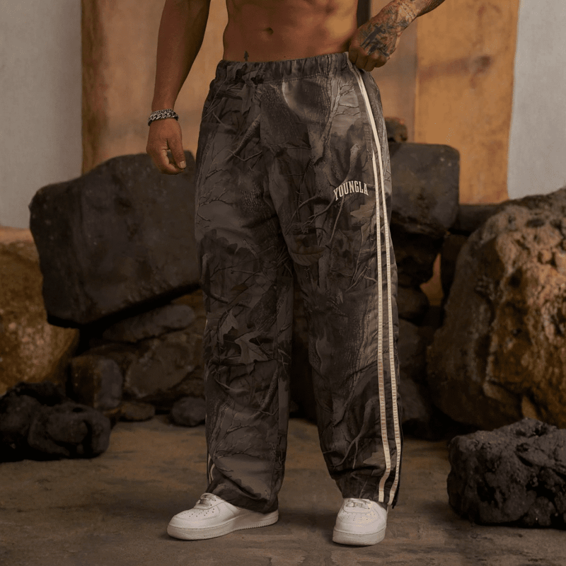 CAMO FLAGSHIP TRACK PANTS BEIGE TREE