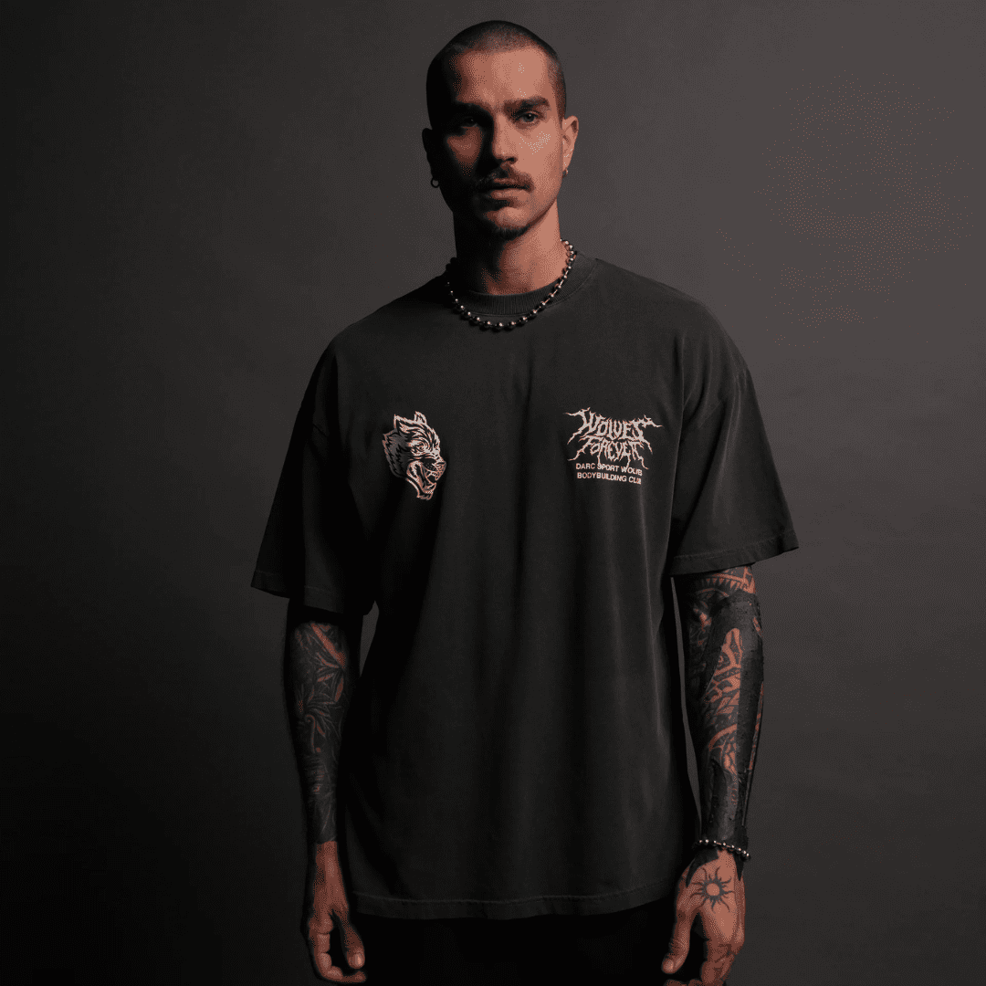 SSDD V2 "PREMIUM" OVERSIZED TEE IN WOLF GRAY