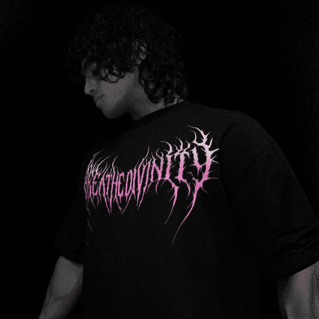 DRAGON BLADE OVERSIZED T-SHIRT [BLOSSOM PINK]