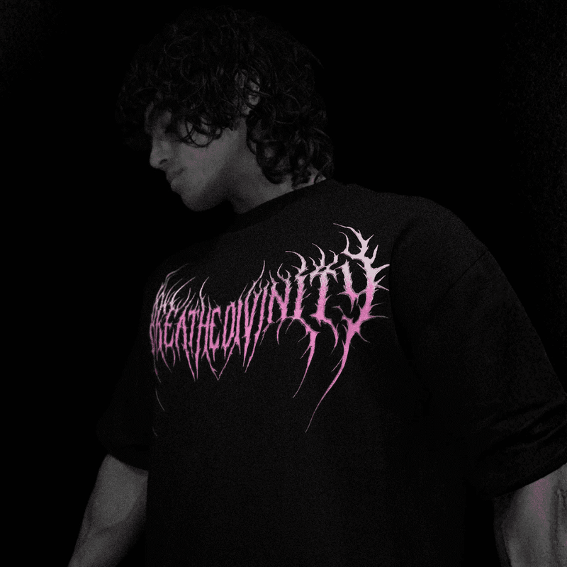DRAGON BLADE OVERSIZED T-SHIRT [BLOSSOM PINK]