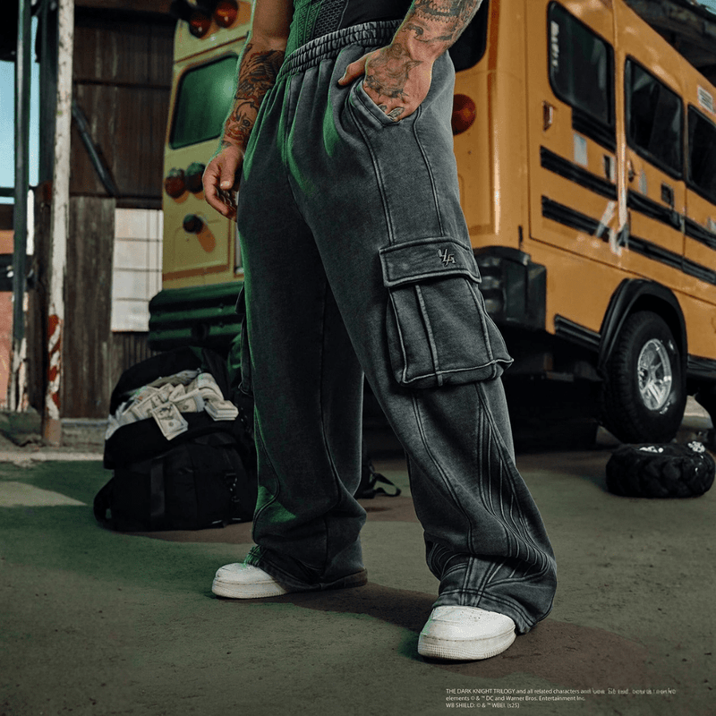 BATMAN ARMORED SWEATS BLACK WASH