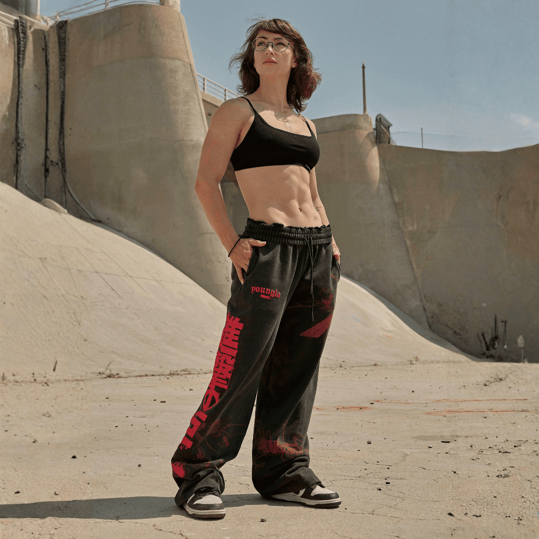 AOT© X YLA BAGGY JOGGERS THE HUNTERS