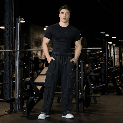 XX STRAP SWEATS BLACK WASH