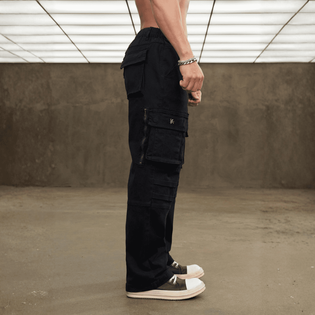BATMAN DRIFTER PANTS BLACK WASH