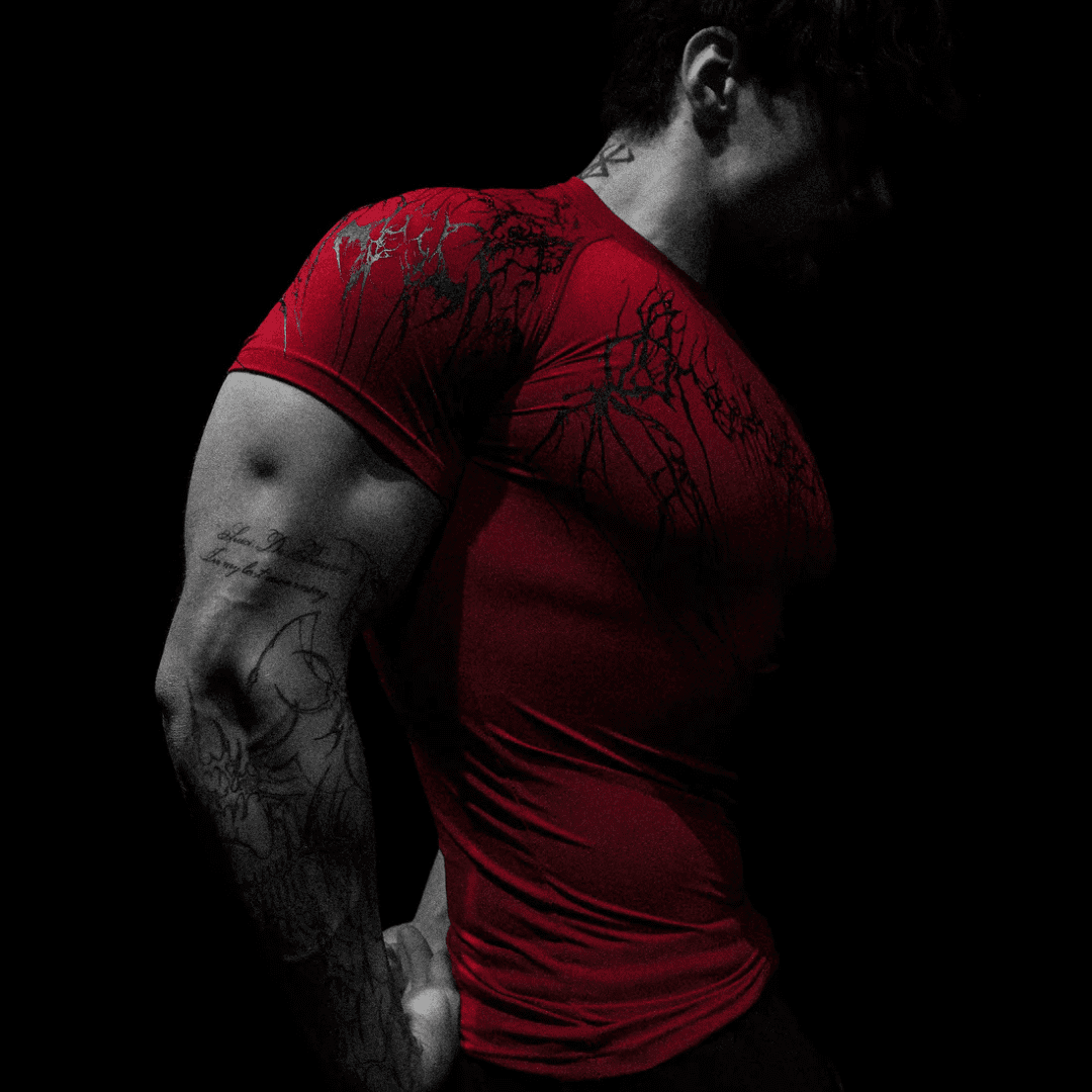 VOID TECH™ SPIDER CORPSE COMPRESSION CRIMSON RED