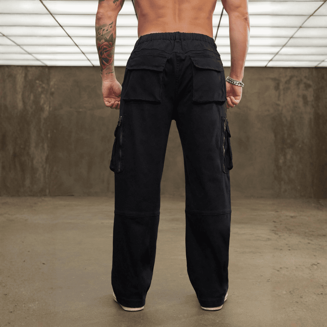 BATMAN DRIFTER PANTS BLACK WASH