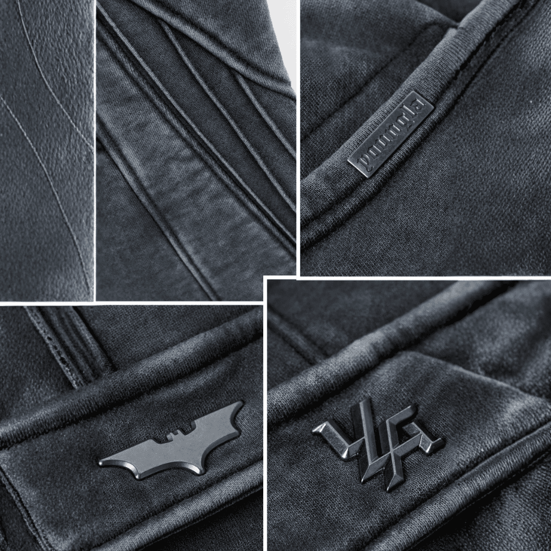 BATMAN ARMORED SWEATS BLACK WASH