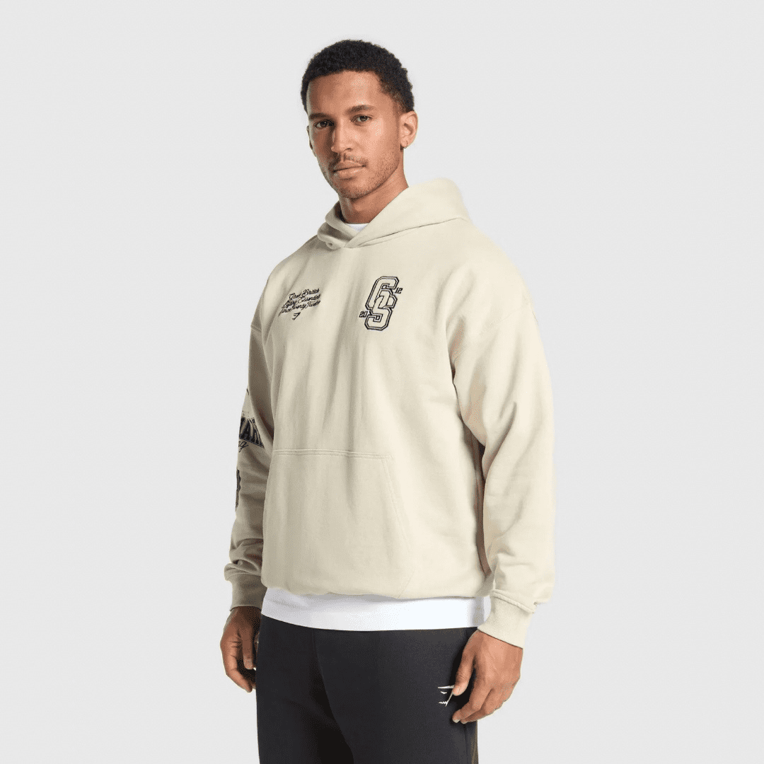 LIFTING ESSENTIALS HOODIE PEBBLE GREY