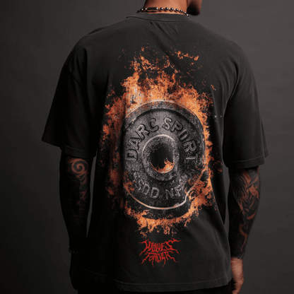 SSDD V2 "PREMIUM" OVERSIZED TEE IN WOLF GRAY