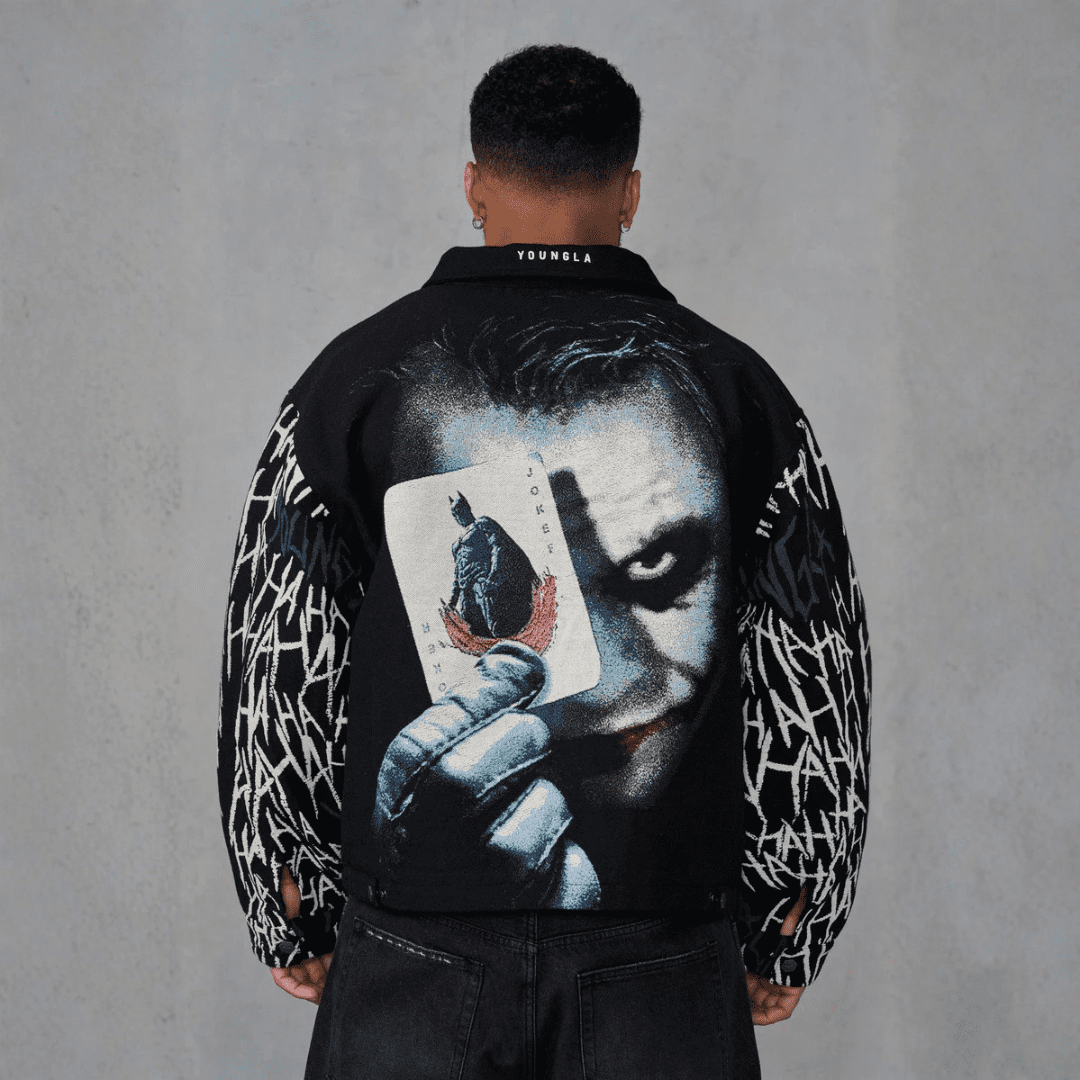 BATMAN LIMITED EDITION TAPESTRY JACKETS JOKER T2