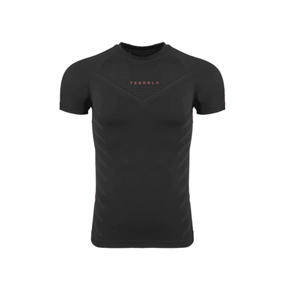 SUPERHERO COMPRESSION TEES BLACK