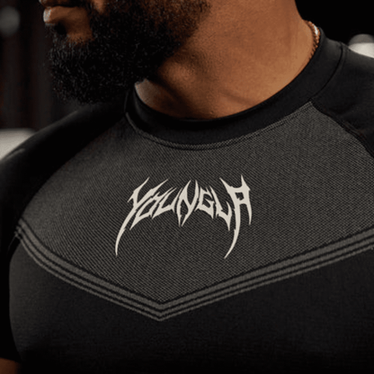 WARRIOR COMPRESSION TEES BLACK