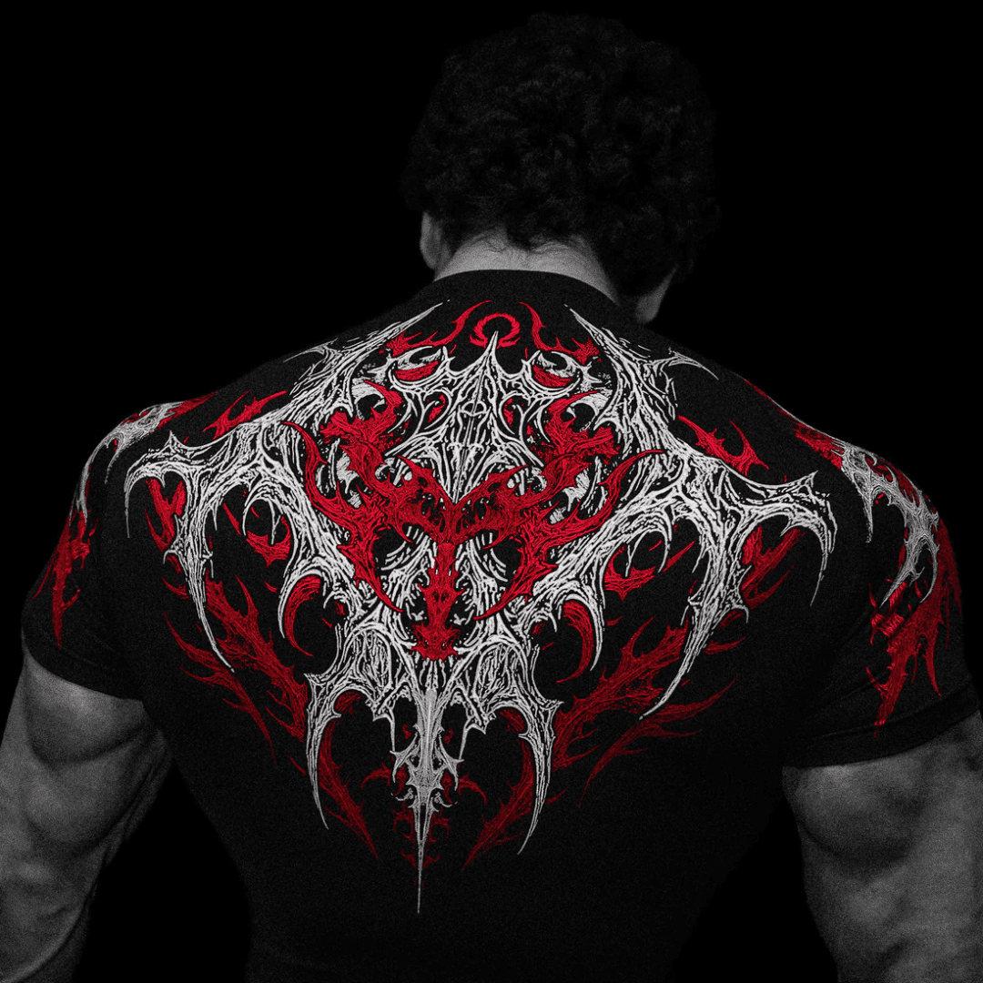 VOID TECH™ INFERNAL SHORT SLEEVE COMPRESSION [HEAVENLY RED]