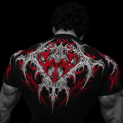 VOID TECH™ INFERNAL SHORT SLEEVE COMPRESSION [HEAVENLY RED]