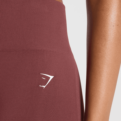 EVERYDAY SEAMLESS LEGGINGS BURGUNDY