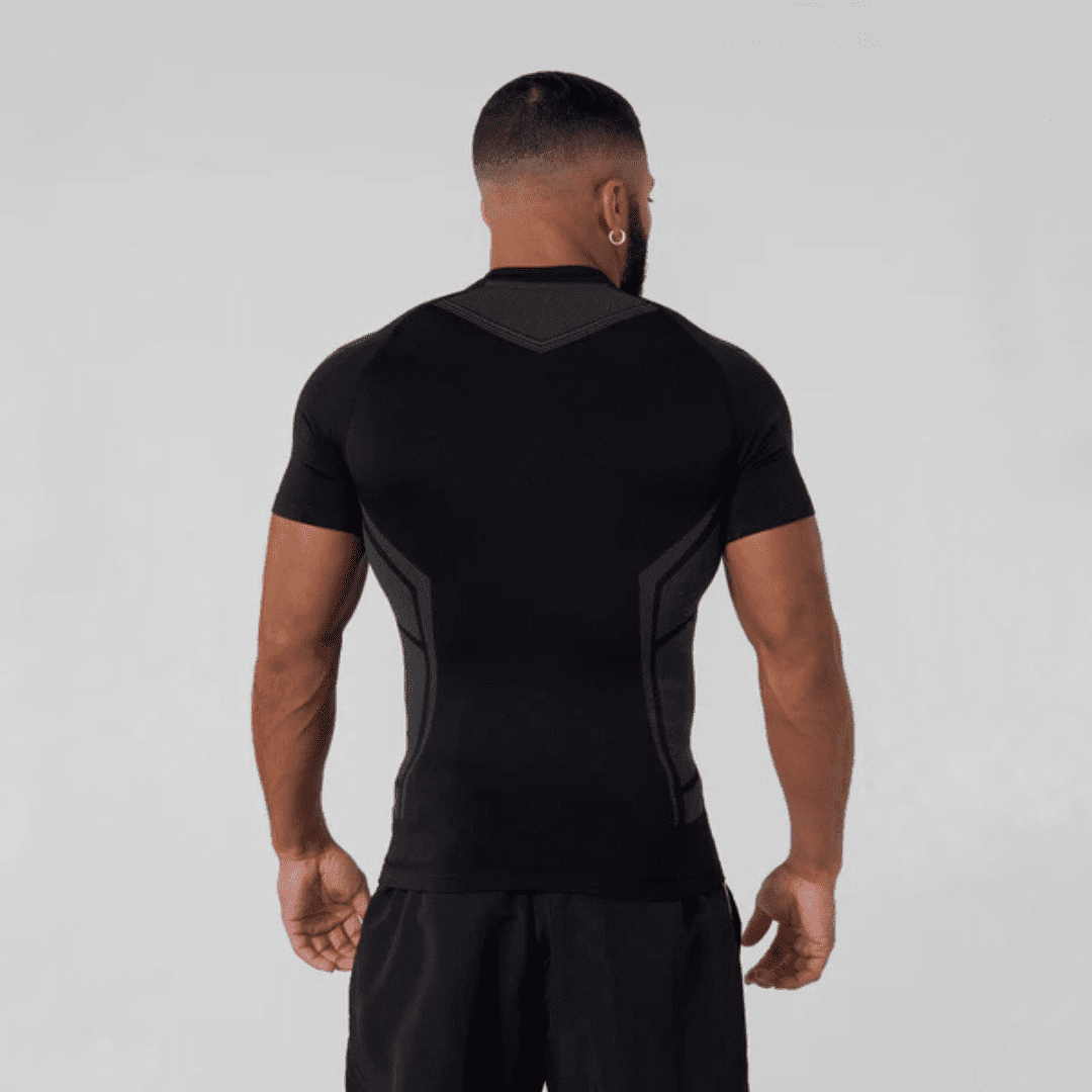 WARRIOR COMPRESSION TEES BLACK