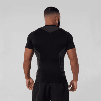 WARRIOR COMPRESSION TEES BLACK