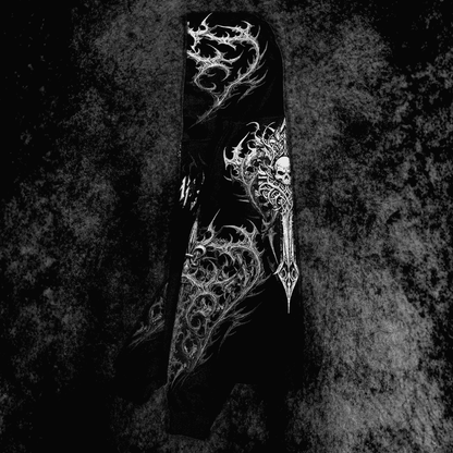 HEAVENLY KNIGHT OVERSIZED ZIP-UP HOODIE [MIDNIGHT]