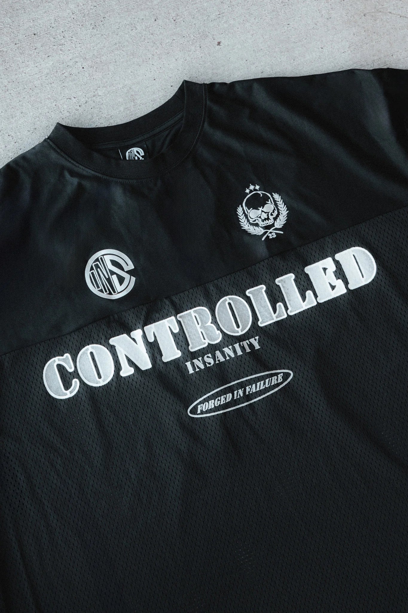 CONTROLLED INSANITY LABELED JERSEY 1/300 BLACK