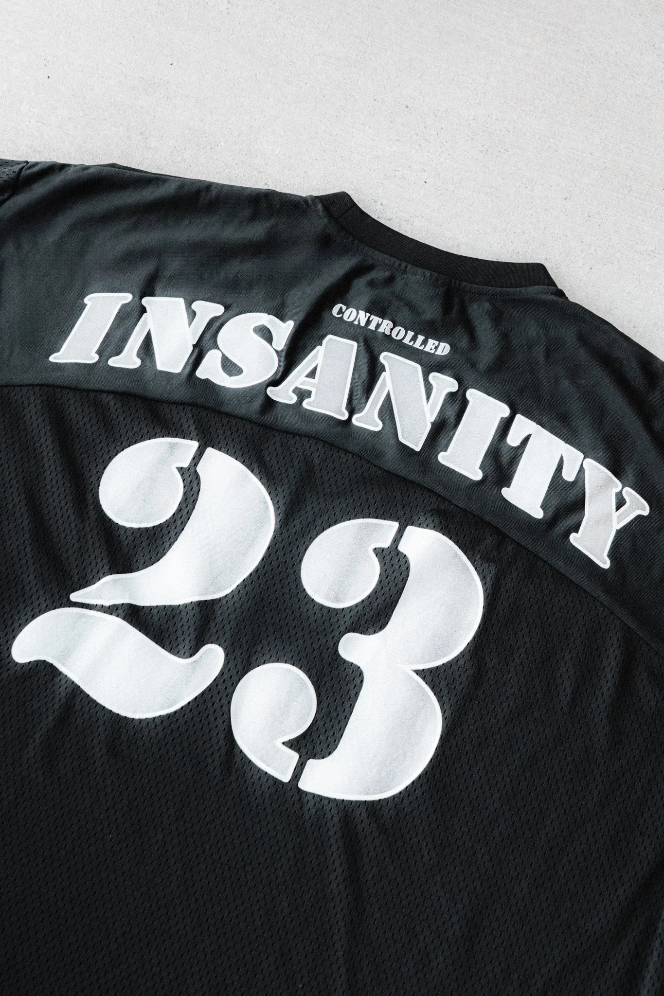 CONTROLLED INSANITY LABELED JERSEY 1/300 BLACK