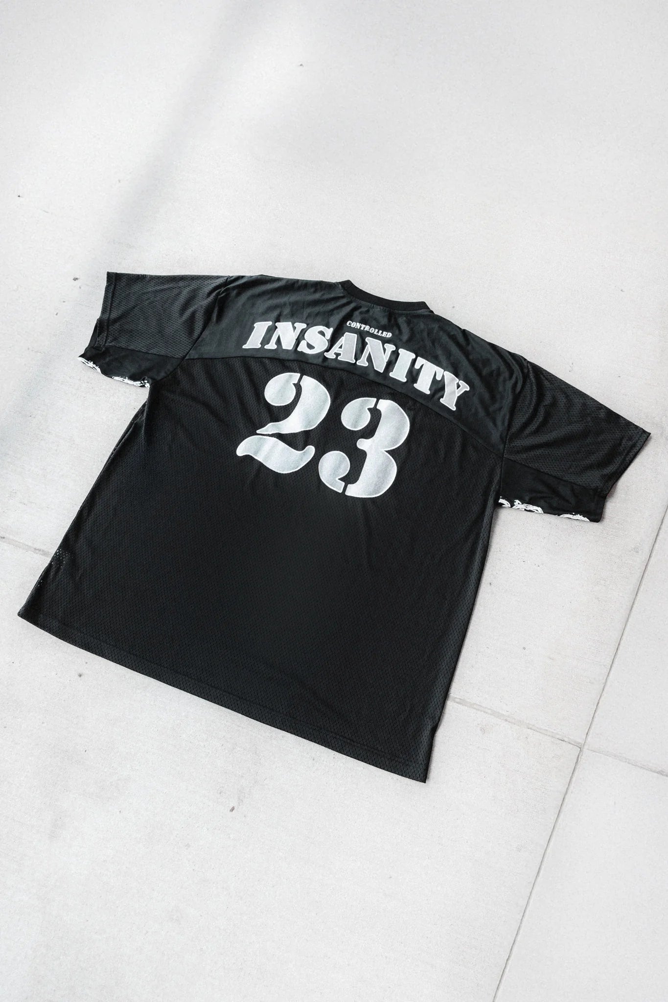 CONTROLLED INSANITY LABELED JERSEY 1/300 BLACK