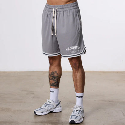VANQUISH BETTER THAN YESTERDAY SHORTS GREY