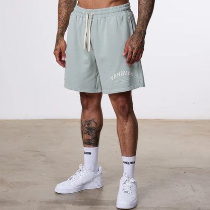 VANQUISH BETTER THAN YESTERDAY SWEAT SHORTS SAGE GREEN