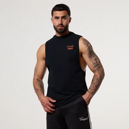 VANQUISH DBS GOKU BLACK SLEEVELESS T-SHIRT