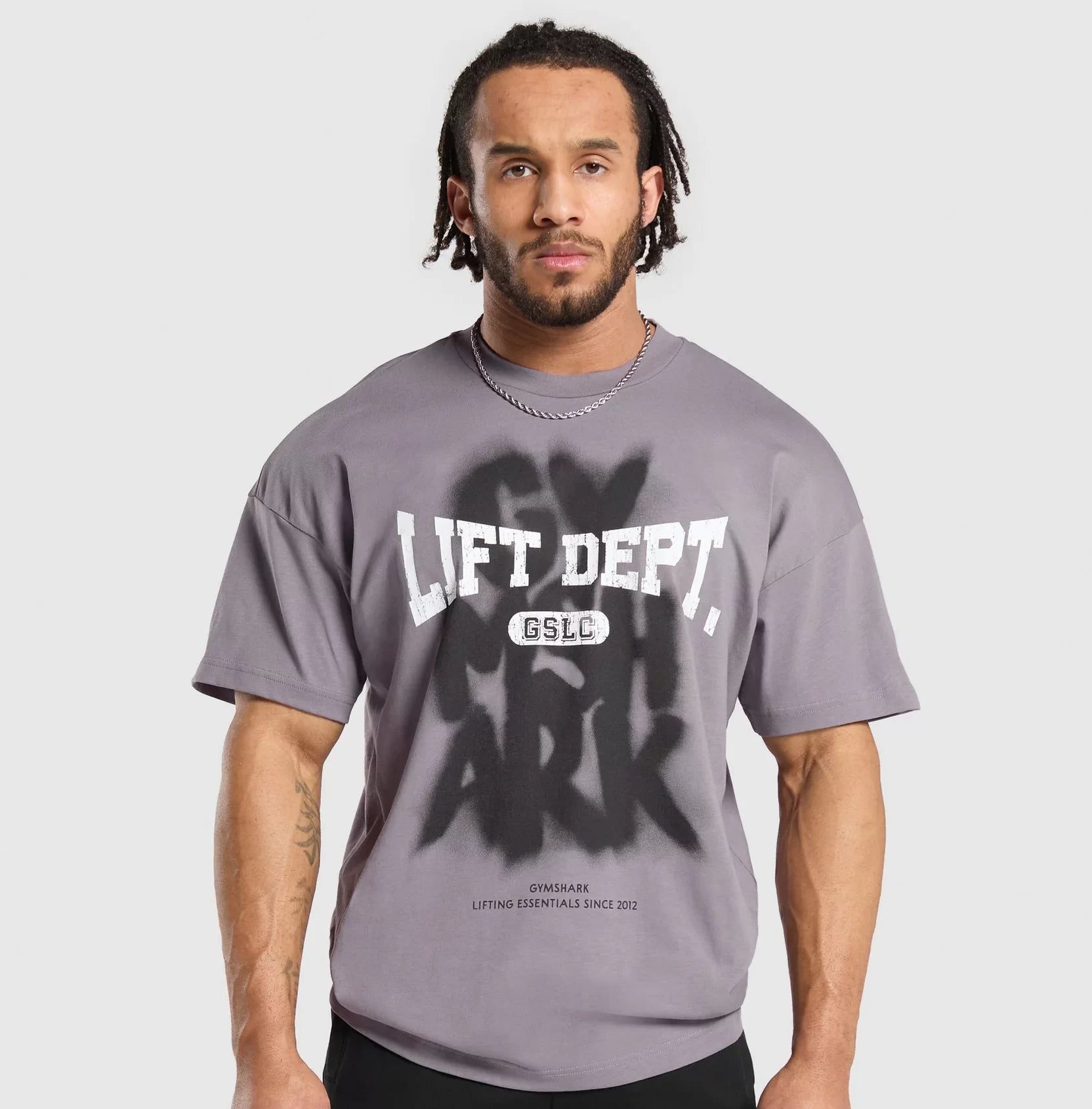 LIFTING DEPT GRAFFITI T-SHIRT ROG PURPLE