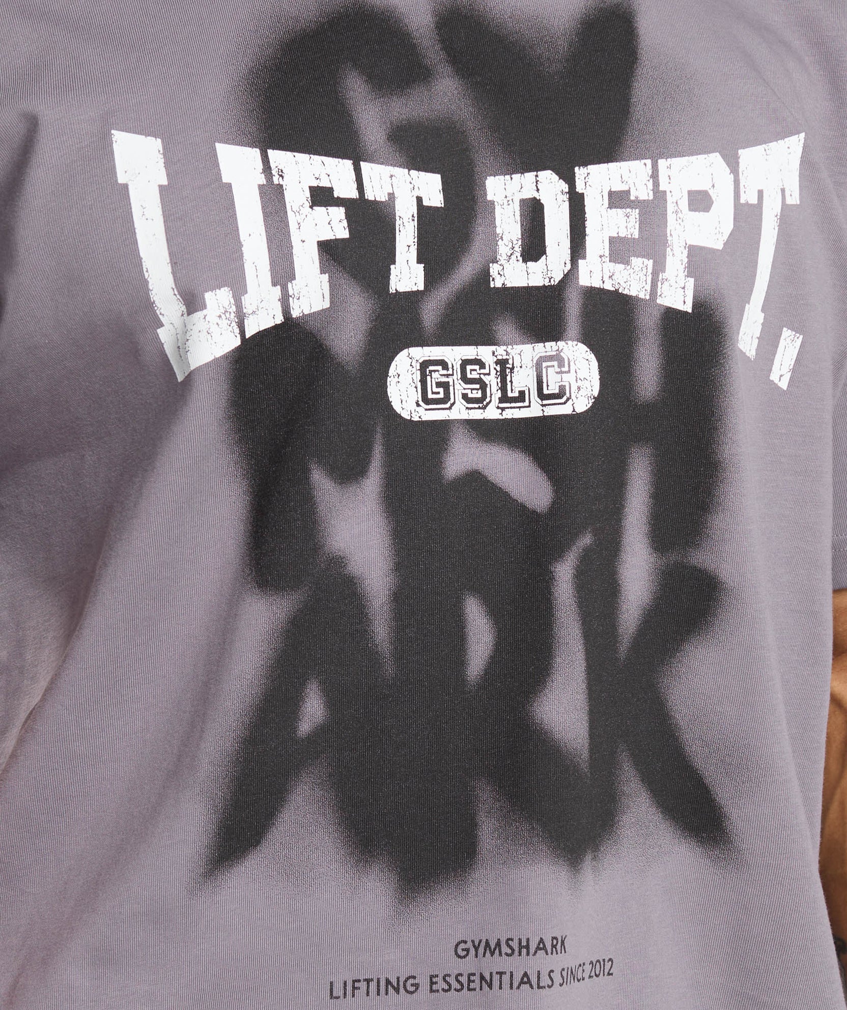 LIFTING DEPT GRAFFITI T-SHIRT ROG PURPLE
