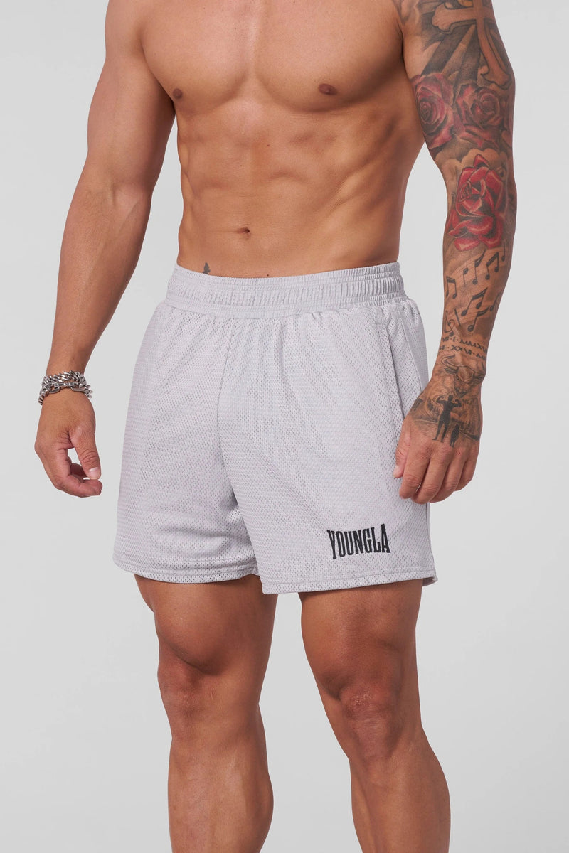 AEROMESH SHORTS - LIGHT GREY