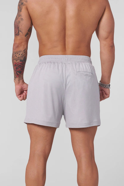 AEROMESH SHORTS - LIGHT GREY